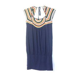 Forever Twenty One Small Navy Blue Top Dress